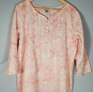 J. Jill medium peach, pleated top